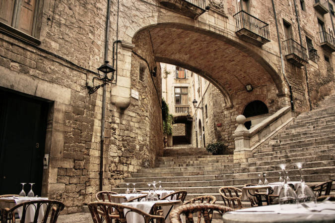 Mittelalterliches Judenviertel in Girona - Historische Immobilien in der Nähe von Barcelona