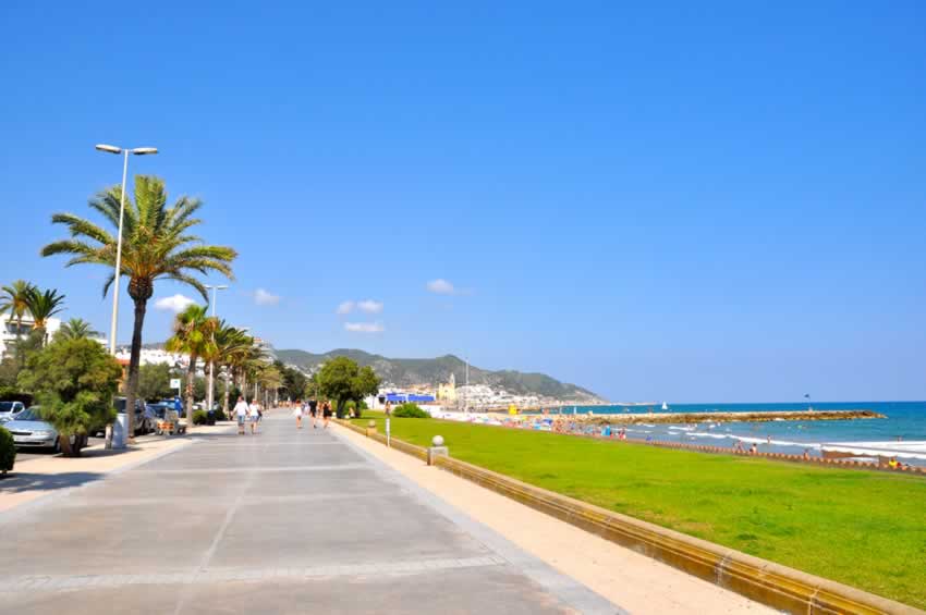 Wohngebiet Sitges Vinyet